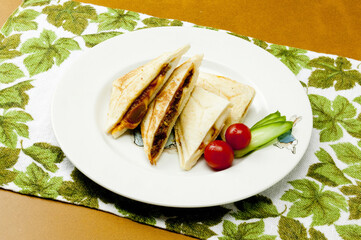 カレーのホットサンド