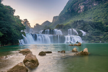 Ban Gioc - Detian waterfall in Cao Bang, Vietnam