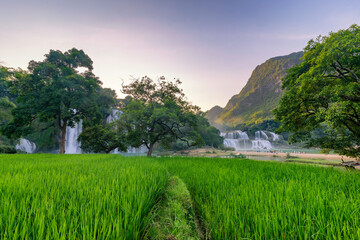 Ban Gioc - Detian waterfall in Cao Bang, Vietnam