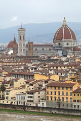 Fototapeta na wymiar Florence Duomo Italy