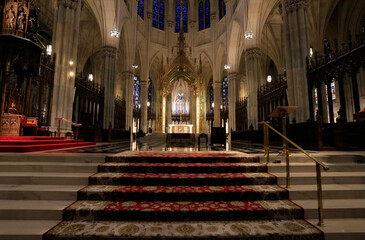 St. Patrick`s Kirche in New York. New City, New York, USA