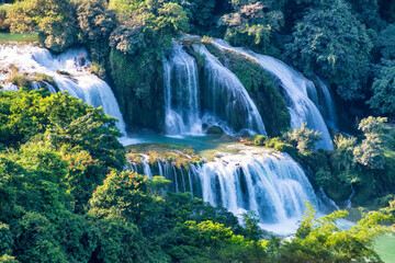 Obraz premium Ban Gioc - Detian waterfall in Cao Bang, Vietnam