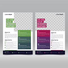 Corporate Poster, Flyer Design Template