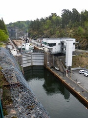 bridge over the river