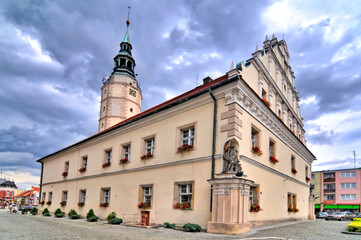 Obraz premium Renesansowy Ratusz w Głogówku , Polska