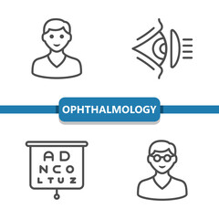 Ophthalmology Icons