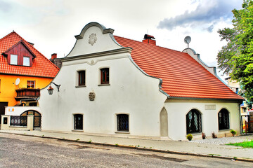 Zabytkowy dom w Głogówku, Polska © robnaw