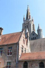 Fototapeta na wymiar View in Bruges