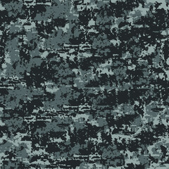 Seamless vector pattern stone wall texture on grey background. Rustic wall wallpaper design. Stone material fashion textile.