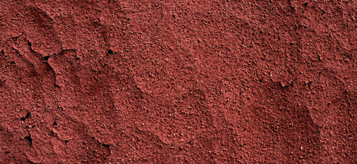 Old dirty red wall surface background