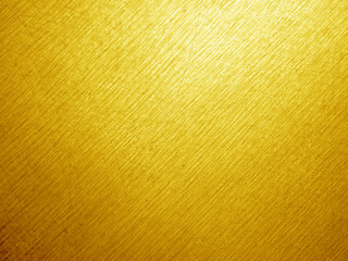 Fototapeta premium Gold painting on canvas abstract background with texture.