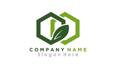 medical herbal leaf logo
