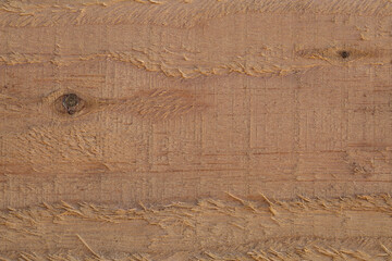 Closeup of a textured wood plank