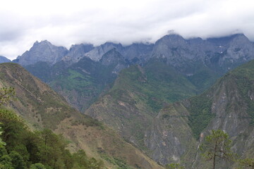 Naklejka premium HUTAOXIA, YUNNAN, CHINA