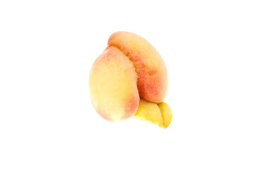 Ugly peach with a large build-up