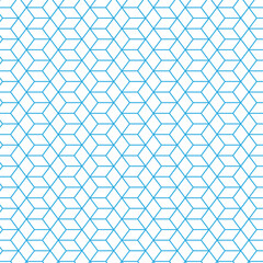 Fototapeta premium Abstract Geometric Seamless Vector Pattern Background, Line Art Graphic Design