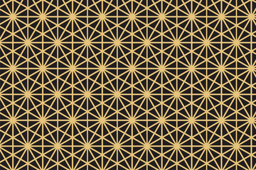 Abstract Geometric Seamless Vector Pattern Background, Line Art Graphic Design