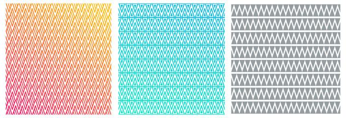 Geometry seamless grid pattern on white background. Simple geometric motive for cloth, wrapping paper, cover design