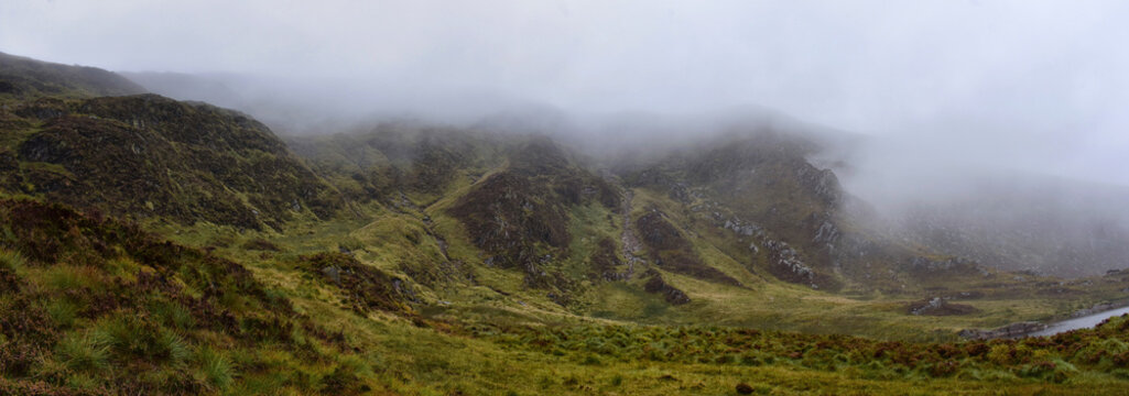 Foggy Day at Wicklow Mountains, Ireland