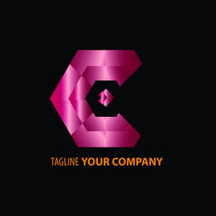 abstract logo design template vector