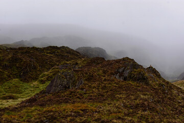 Foggy Day at Wicklow Mountains, Ireland