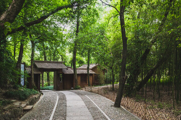 Entrance of  Lanting (Orchid Pavilion) scenic area in Shaoxing, China