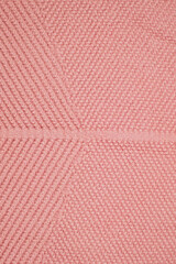 The texture of a knitted woolen fabric