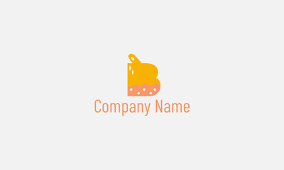 Logo for beverage company, shop. Vector illustration design. Creative, colorful multipurpose logo design layout