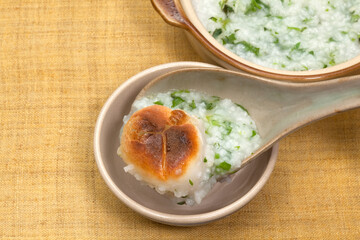 春の七草粥