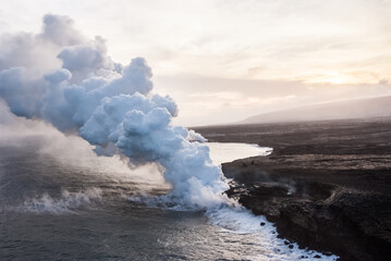 volcano to the sea
