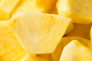 Healthy Organic Pineapple Slices