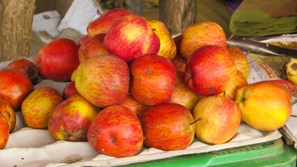 peaches and apples