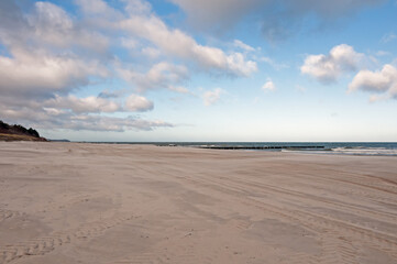 at the baltic sea