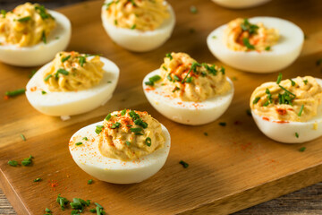 Cooked Organic Hard Boiled Eggs