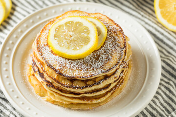 Homemade Lemon Ricotta Pancakes