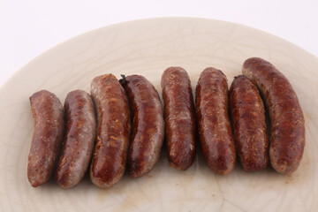 sausages with potatoes