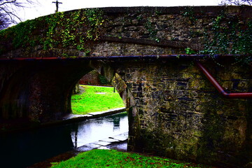 Ancient Stone Canal Bridge, Ireland