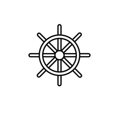 Obraz premium float icon. Element of travel icon for mobile concept and web apps. Thin line Helm icon can be used for web and mobile. Premium icon on white background