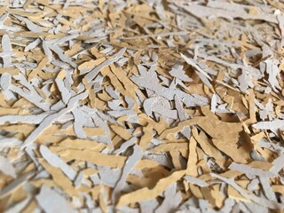 background of shavings