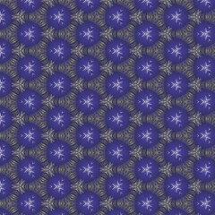 on dark gray background neon triangles with white base