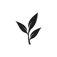 leaf logo ecology nature