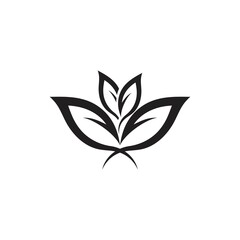 leaf logo ecology nature