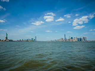 Fototapeta na wymiar New York City Skyline Beautiful Cityscape New York. USA.
