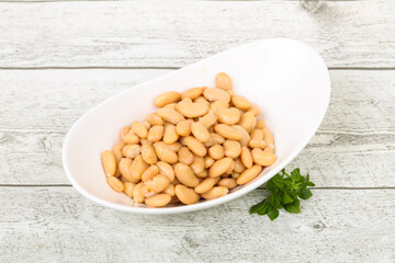 Baked white bean