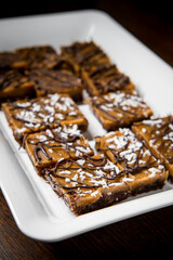 Tray Fancy Brownies