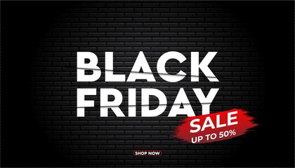 Black Friday background template.