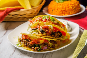 Spicy Mexican Beef Tacos