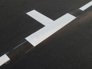 道路の白線