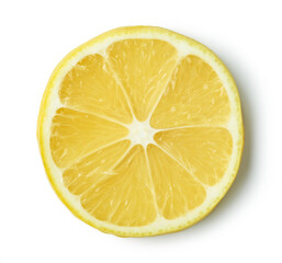 slice of ripe lemon