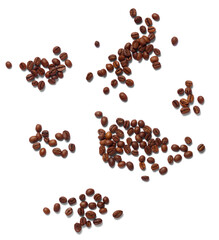 coffee bean brown roasted caffeine espresso seed group many drink black cafe beverage mocha